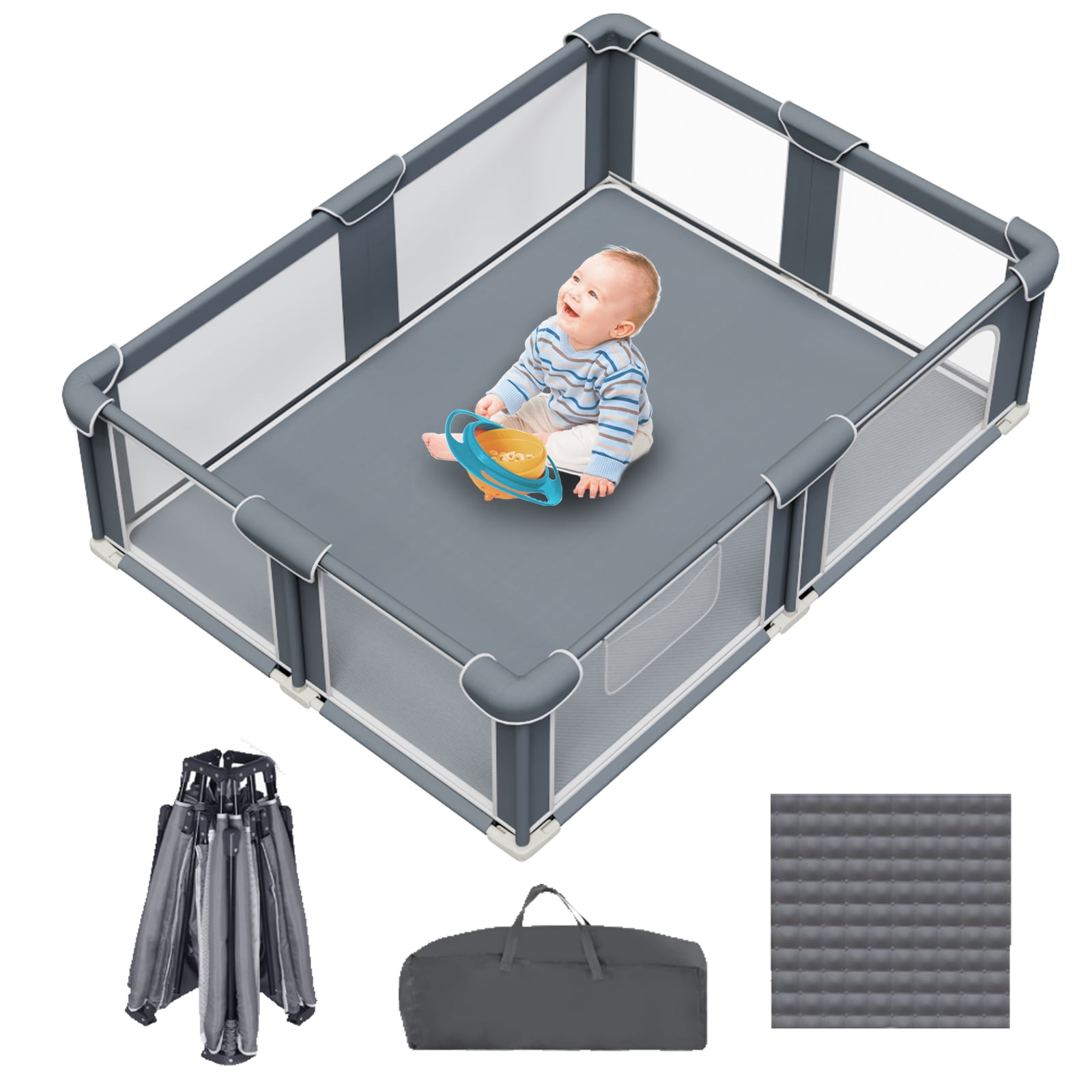 ●Playa Made Clic Summer Pop 'n Play Portable Playard | Kids2Shop