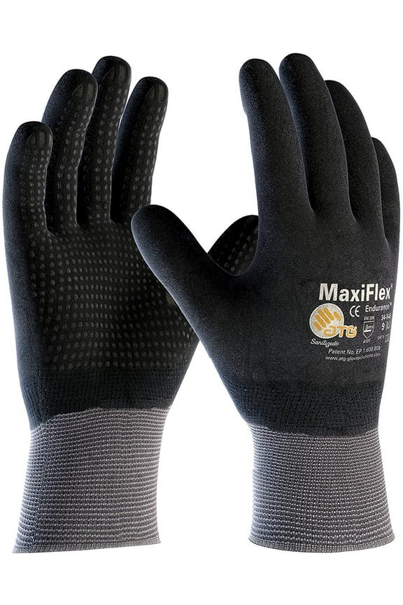 G-TEK Maxiflex Endurance 34-846 Seamless Knit Coated Gloves Large