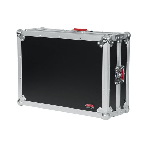 Gator GTOURDSPUNICNTLC G-TOUR Universal Fit Road Case for Small Sized DJ Controllers with Sliding Laptop Platform