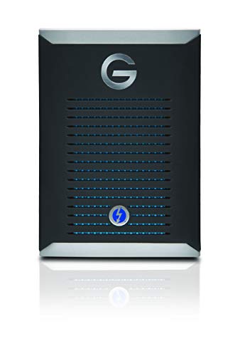 G-Technology 0G10310 500GB G-Drive Mobile Pro Thunderbolt 3 External Solid-State Drive&#44; Black - image 1 of 14