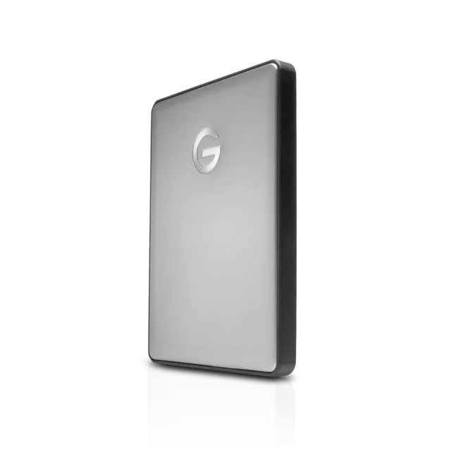 G-Technology 2TB G-DRIVE Mobile USB-C (USB 3.1 Gen 1), Portable External Hard Drive, Space Gray - 0G10317-1