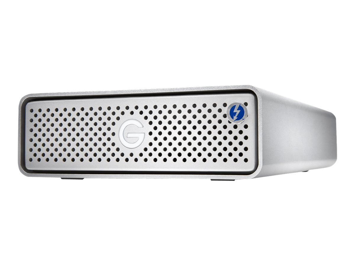 G-Technology G-DRIVE 10TB Thunderbolt 3 and USB-C External Hard Drive (Silver)
