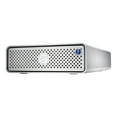 thumbnail image 1 of G-Technology G-DRIVE GDRETB3U3NB40001BDB - Hard drive - 4 TB - external (desktop) - USB 3.1 Gen 1 / Thunderbolt 3 - 7200 rpm - silver, 1 of 6