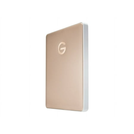 G-Technology - G-DRIVE Mobile USB-C 2TB External USB 3.1 Gen 1 Portable Hard Drive - Gold