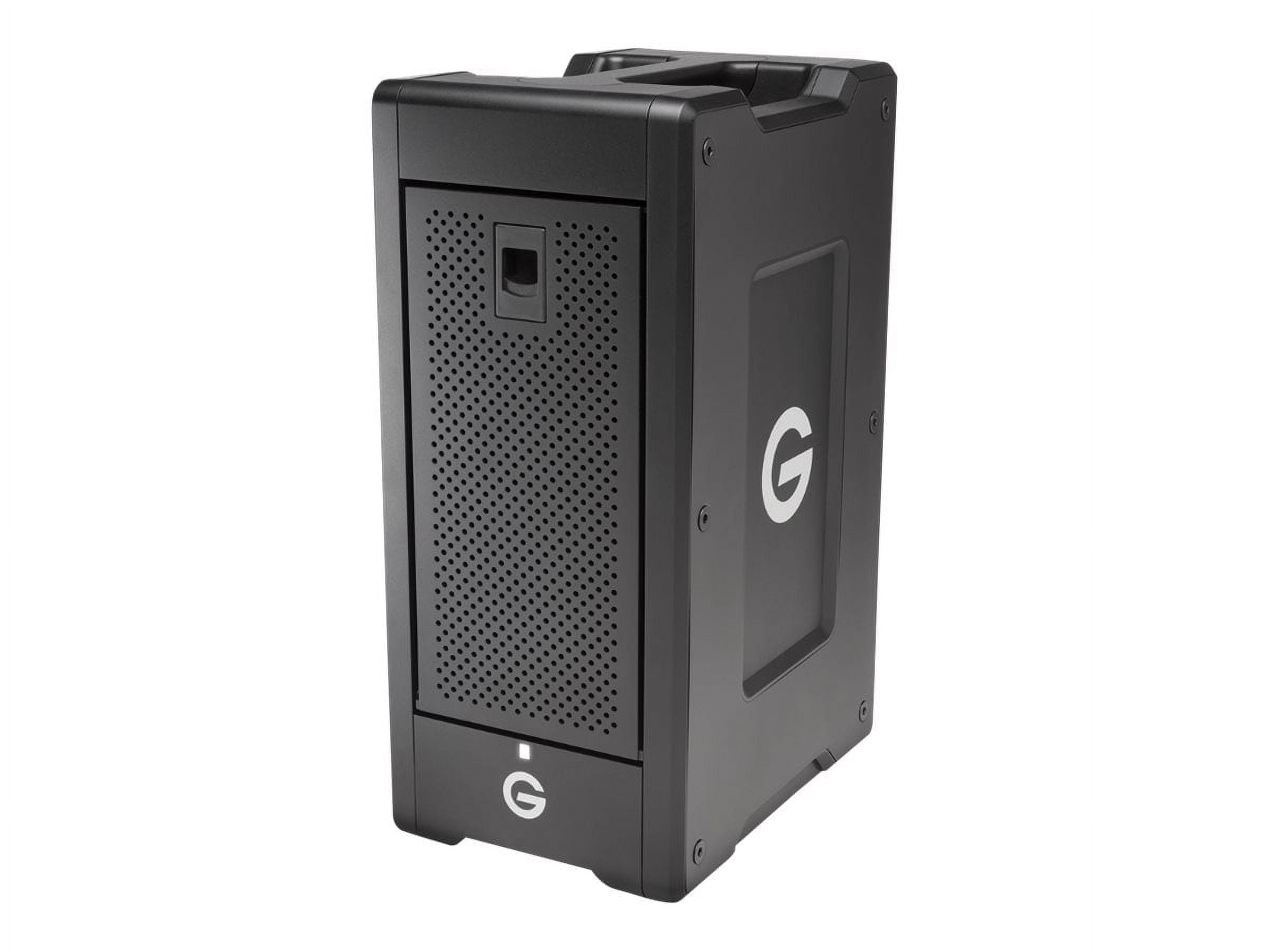 G-Technology G-SPEED Shuttle XL GSPSXTH2NB480008BBB - Hard drive array - 48 TB - 8 bays - HDD 6 TB x 8 - Thunderbolt 2 (external)