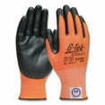thumbnail image 1 of G-Tek 112-19-D340OR-L Eco Series D340OR Dyneema Diamond Blended 2.0 Gloves - Nitrile Coated Foam Grip, Hi-Vis Orange - Large - Pack of 12, 1 of 1