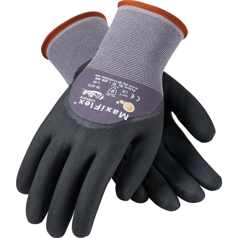 モッパングリル G-Tek Coated Work Gloves; MaxiFlex Ultimate 34-875/XL - Walmart.com