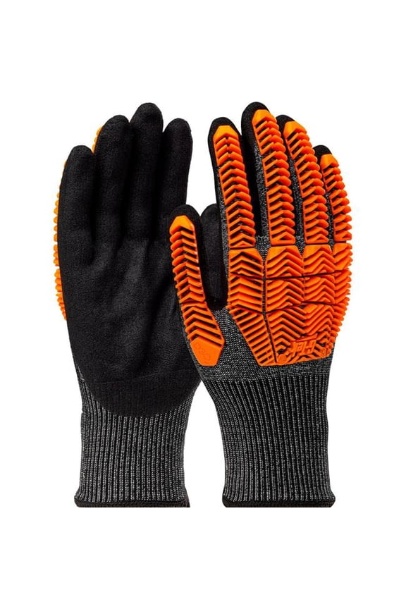 Cut Resistant Glove, Cut Level A6 ,Nitrile ,MicroSurface ,M 1 PR 16-MPT630/M