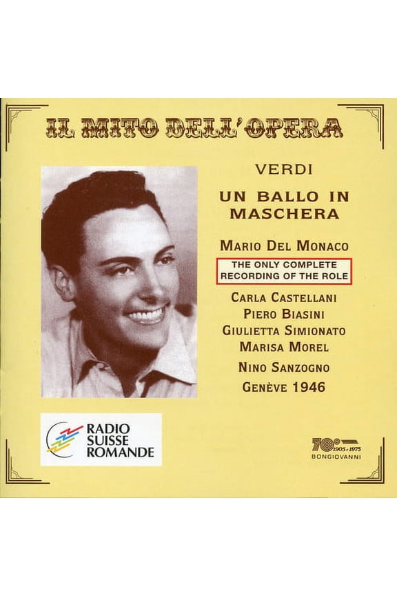 G. Verdi - Un Ballo in Maschera - Music & Performance - CD