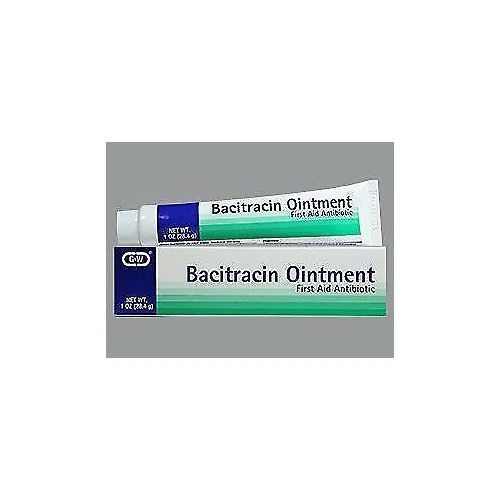 G & W Bacitracin Ointment Antibiotic For Bacterial Skin Infection 1 Oz ...