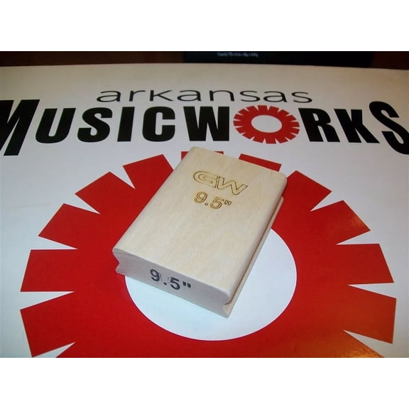 G&W Sanding Block For Fretboard Leveling, 9.5" Radius - #LT-1737-000