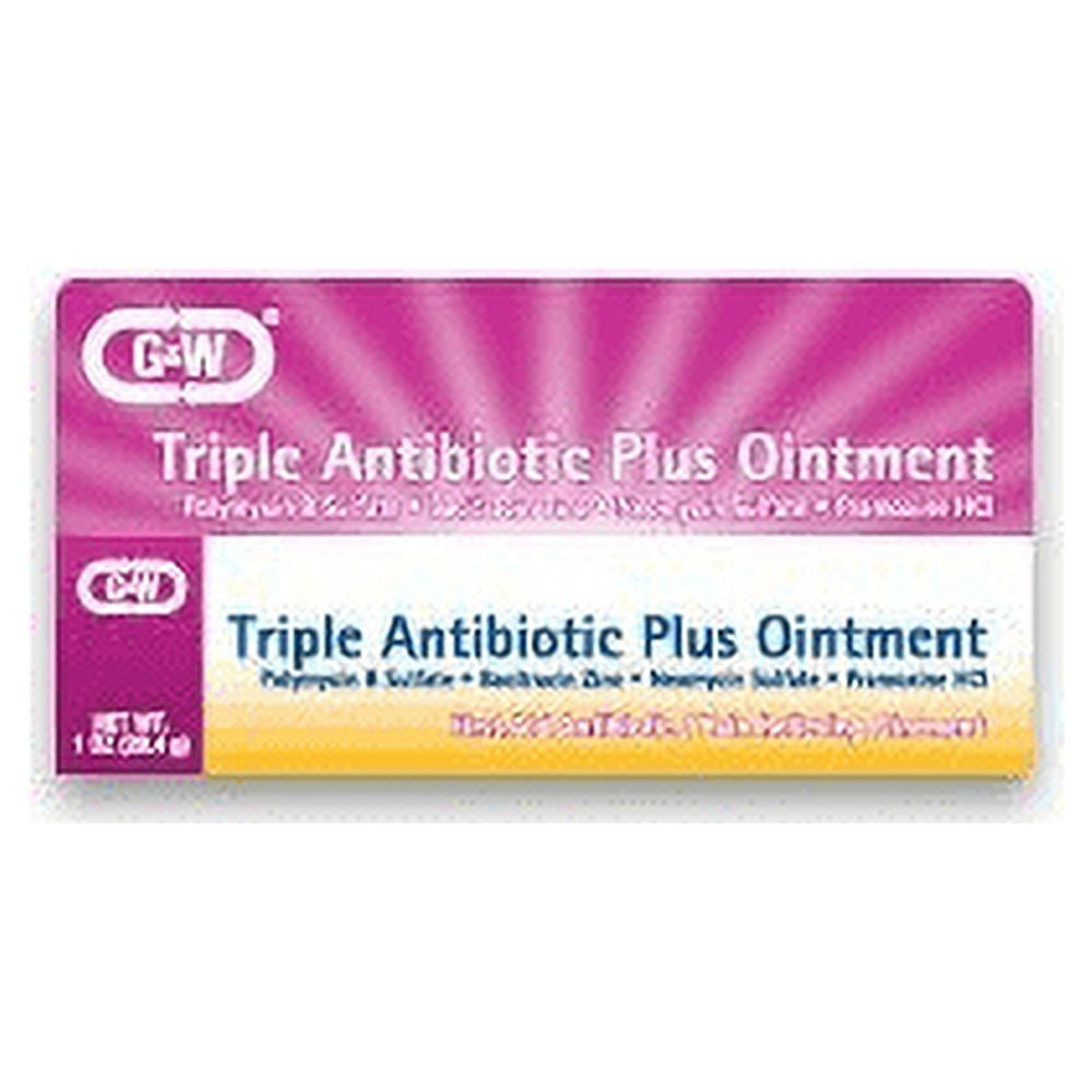 G\u0026W Triple Antibiotic Plus Ointment