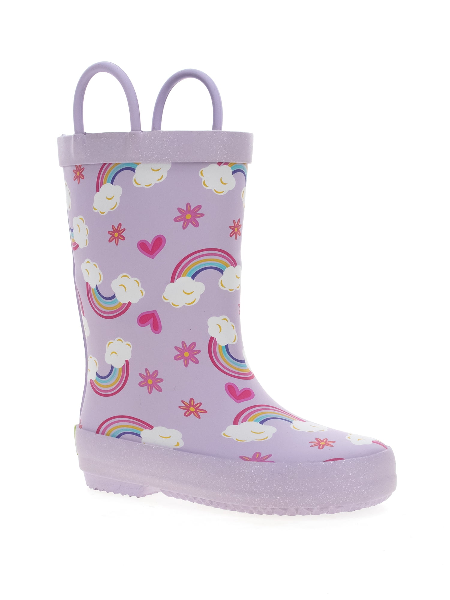 Western Chief Girls Radian Rainbow Rubber Rain Boot