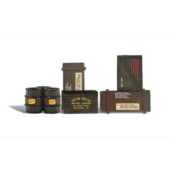 G WOODEN CRATES & BARRELS