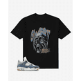 thumbnail image 1 of G-West Anxiety Oversized T-Shirt Mens Black Size- M, 1 of 1