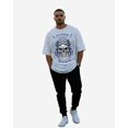 thumbnail image 1 of G West Bang Oversized Mens T-Shirt White Size- M, 1 of 6
