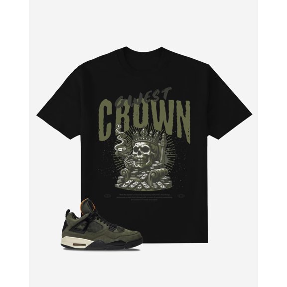 G West Cash Crown Oversized Mens T-Shirt Black Size- 3XL