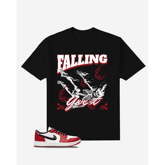 G-West Falling Down Oversized T-Shirt Mens Black Size- 5XL
