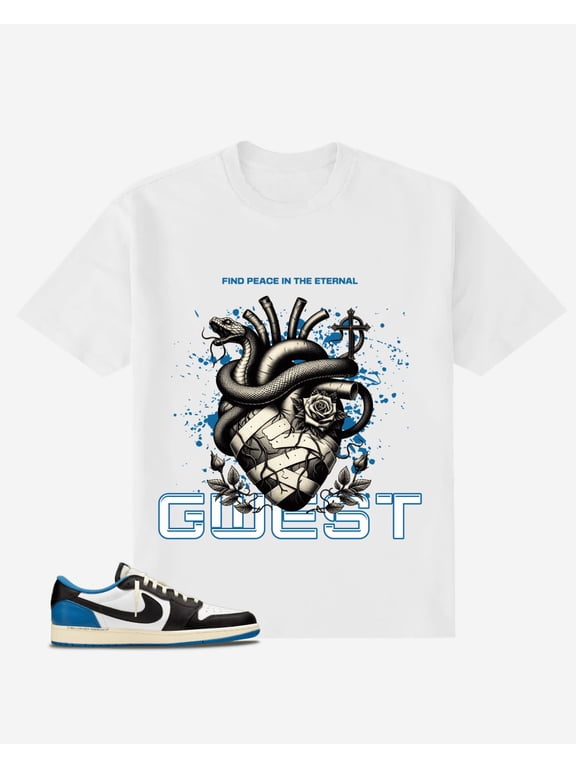 G-West G West Electrical Einstein Double Hit T-Shirt Big and Tall Mens White-Unc Size- 6XL