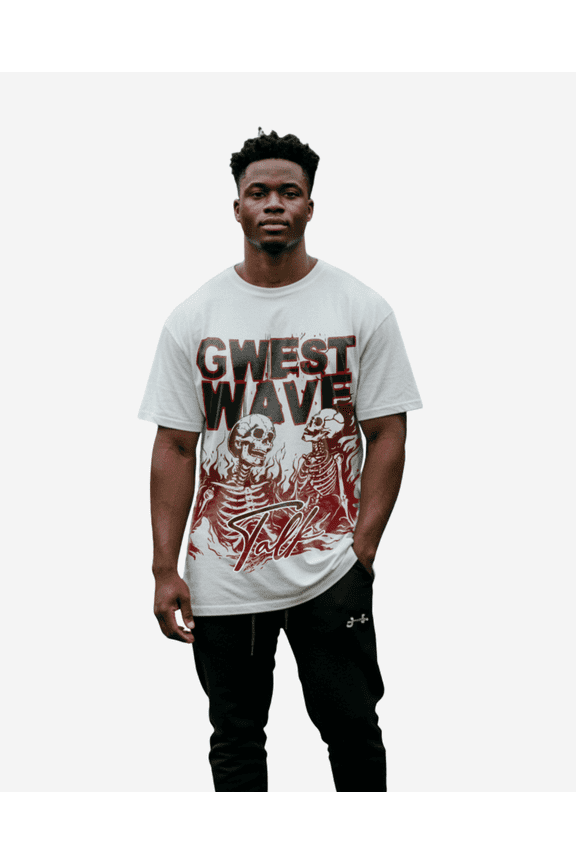 Holy Tears Men's Oversized T-Shirt Black Size- S