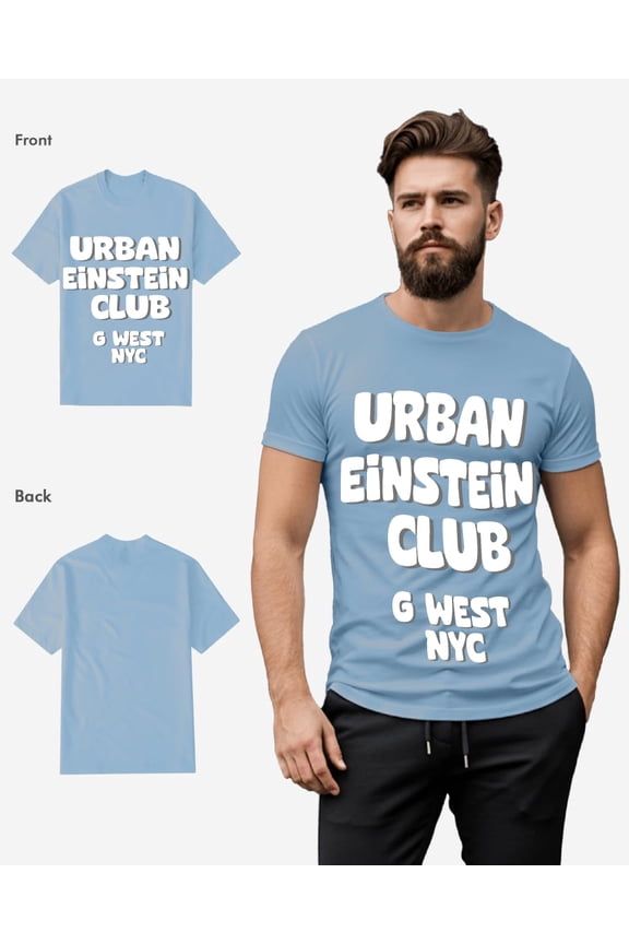 Mens Urban Einstein Club Tee UNC Size- XX-Large