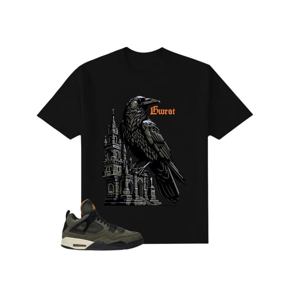 G-West Midnight Watcher Oversized T-Shirt Mens Black Size- L
