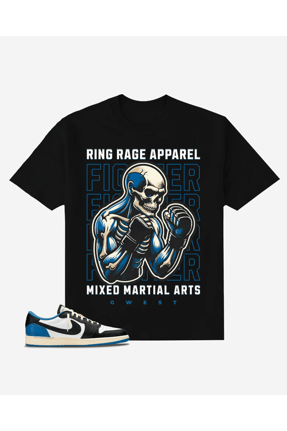 G-West Ring Rage Oversized T-Shirt Mens Black Size- XL