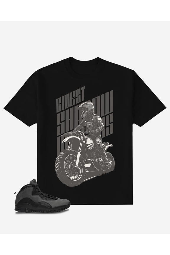 G-West Shadow Dancers Oversized T-Shirt Mens Black Size- 3XL