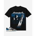 thumbnail image 1 of G West Soul Rider Big And Tall Oversized T-Shirt Black-Green-White Size- 5XL, 1 of 1