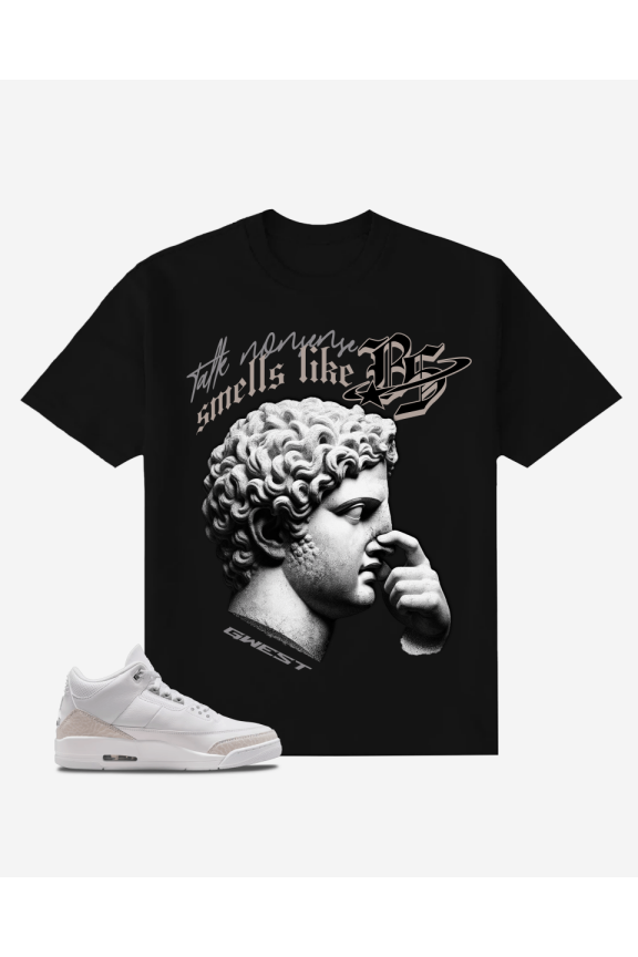 G-West Talk Nonsense Oversized T-Shirt Mens Black Size- M