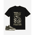 thumbnail image 1 of G-West The Diary Of Soldier Oversized T-Shirt Mens Black Size- S, 1 of 1