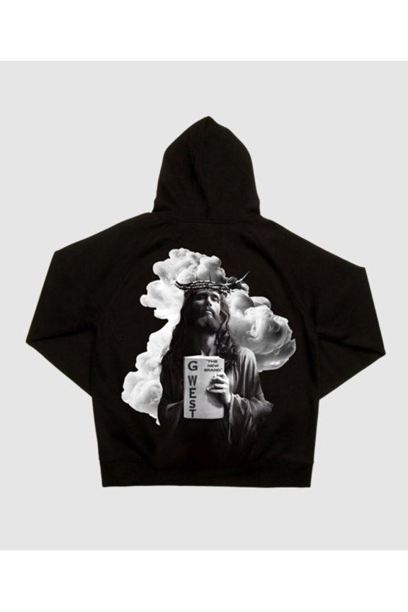 G-West The New Brand Mens Hoodie Black Size- XS