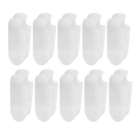 G&Y 10 Pairs Unisex No Show Socks - Comfortably Soft Cotton Athletic Ancle Socks, Size 5-8