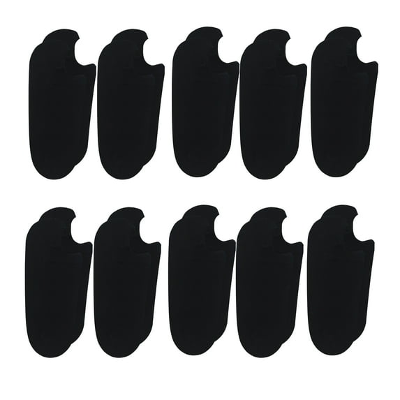 G&Y 10 Pairs Unisex No Show Socks - Comfortably Soft Cotton Athletic Ancle Socks, Size 5-8