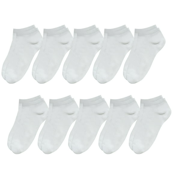 G&Y 10 Pairs Women's Ancle Socks, Comfortably Soft Muticolor No-Show Socks, Size 5-8