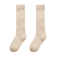 thumbnail image 1 of G&Y Cloud Touch Coral Fleece Sleep Socks for Women & Men - 2 Pairs Ultra Plush Warm & Cozy Non-Slip Bed Socks, Beige, 1 of 5