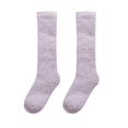 thumbnail image 1 of G&Y Cloud Touch Coral Fleece Sleep Socks for Women & Men - 2 Pairs Ultra Plush Warm & Cozy Non-Slip Bed Socks, Purple, 1 of 5