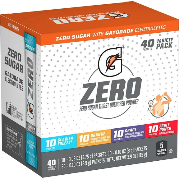 G Zero Powder Variety Pack 40 pk.