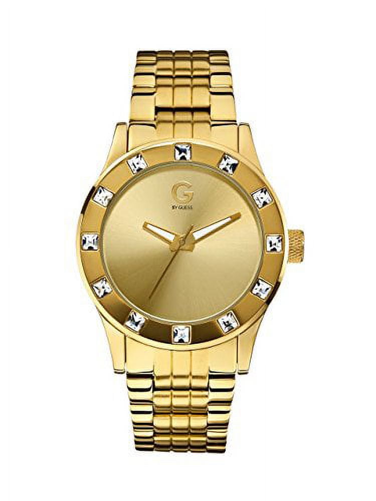 Amazon.com: GUESS Crystal Accented Bracelet Watch : GUESS