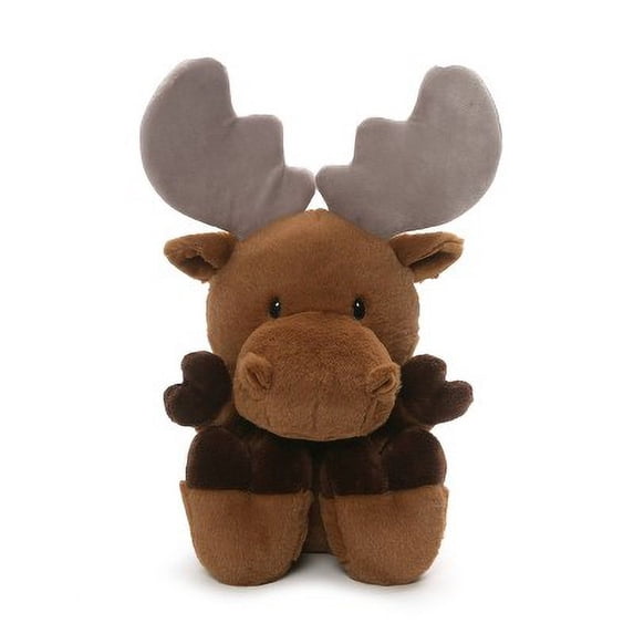 G by GUND Silly Pawz Moose Plush Stuffed Animal Brown 12"