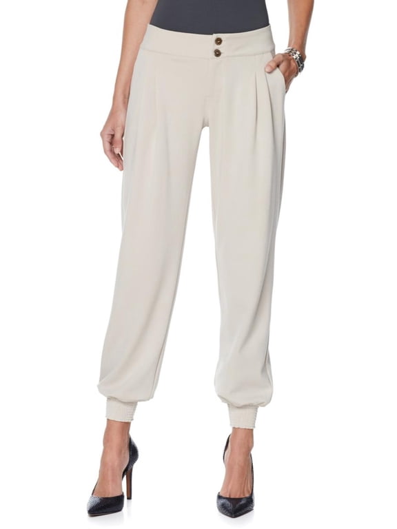 Ponte Knit Military Pant