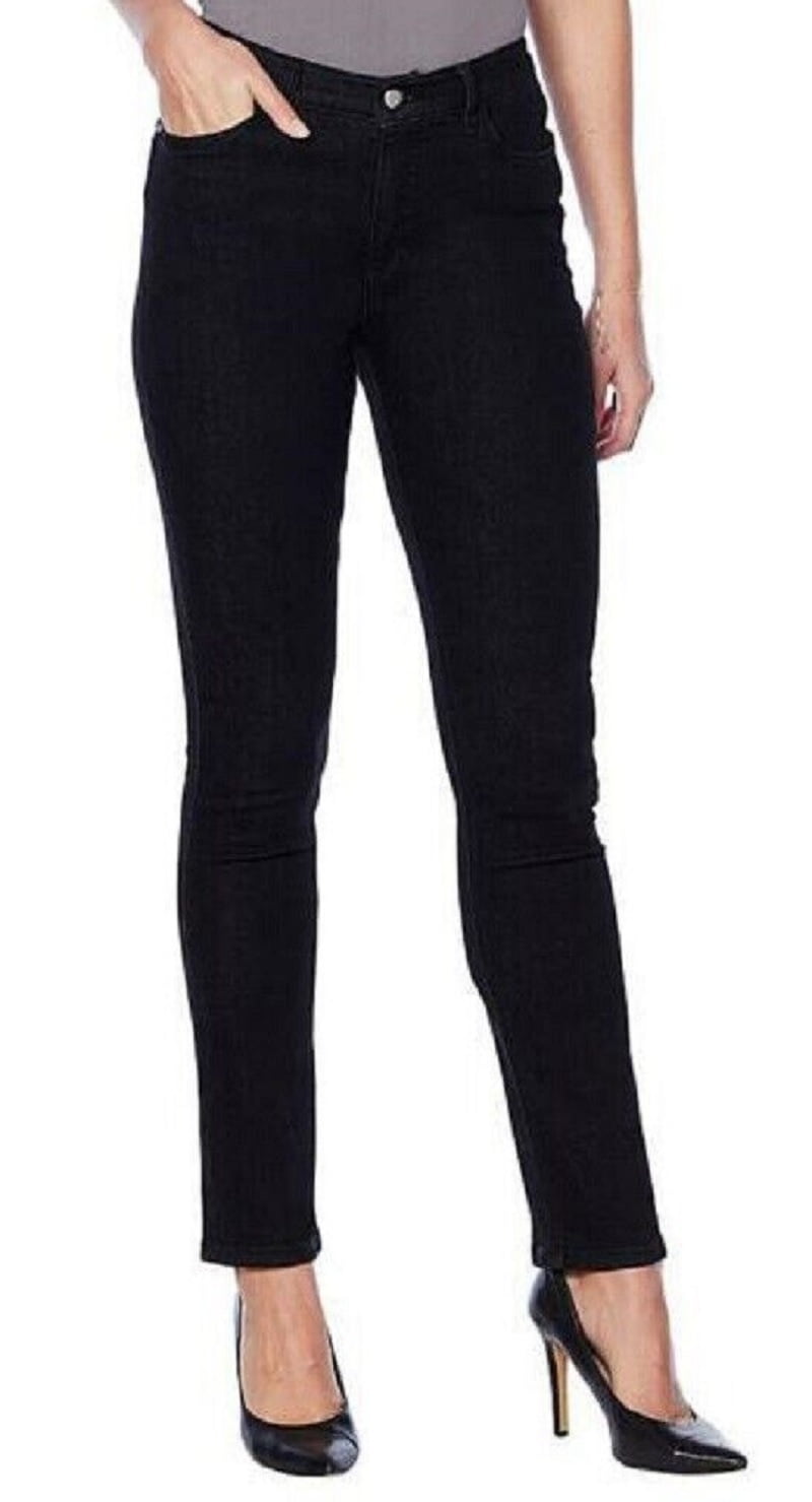 G by Giuliana Womens' Size Black Slim Straight Jeans