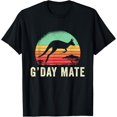 thumbnail image 1 of G'day Mate! Sunset Kangaroo Australia Aussie Men Women Kids T-Shirt, 1 of 4