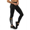 thumbnail image 1 of G-lll NCAA Iowa Hawkeyes Black Leggings with Team Name Logo Medium, 1 of 2