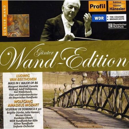 Günter Wand - Mass in C Major Op 86 / Vesperae de Dominica K321 - Music & Performance - CD