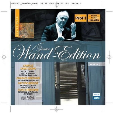 Günter Wand - Violin Concerto 3 - Music & Performance - CD