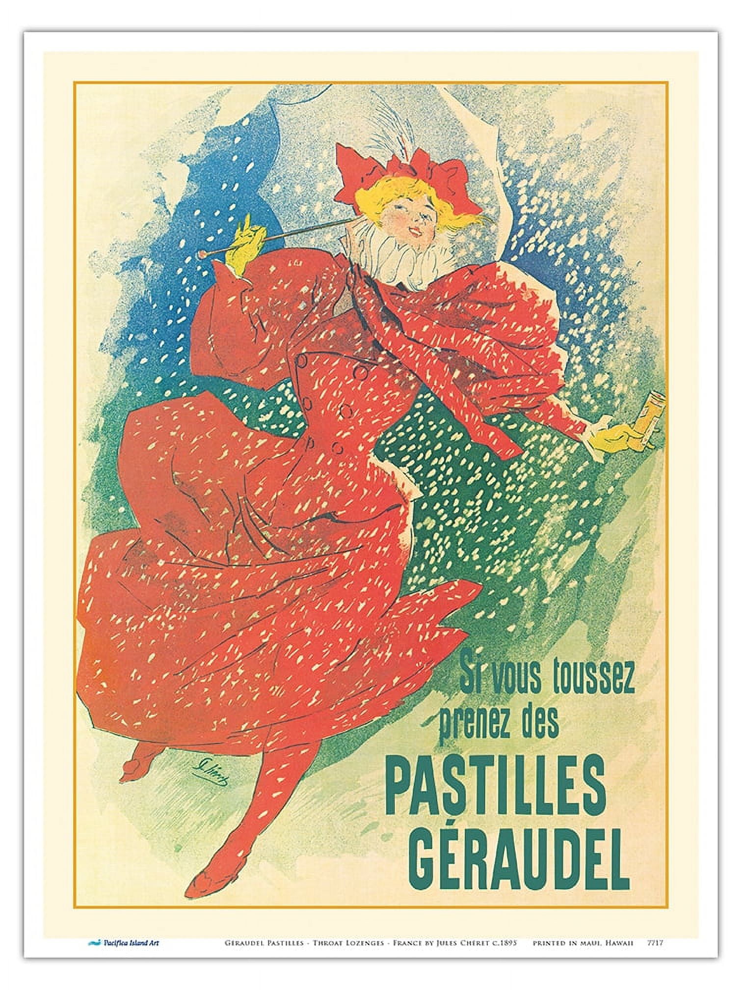 Géraudel Pastilles Throat Lozenges France Vintage French