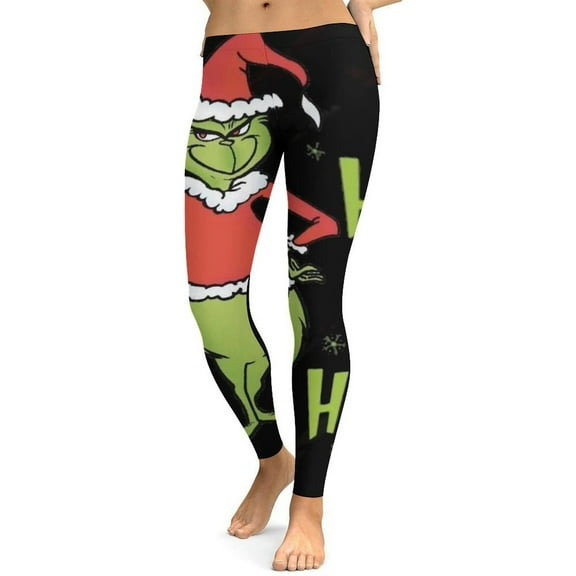 G-rinch Yoga Pants High Waisted Stretch Workout Leggings Running Tummy Control Pants for Women S