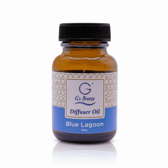 G's Breeze Blue Lagoon Diffuser Oil - Tropical water-inspired diffuser oil with refreshing, clean scent.