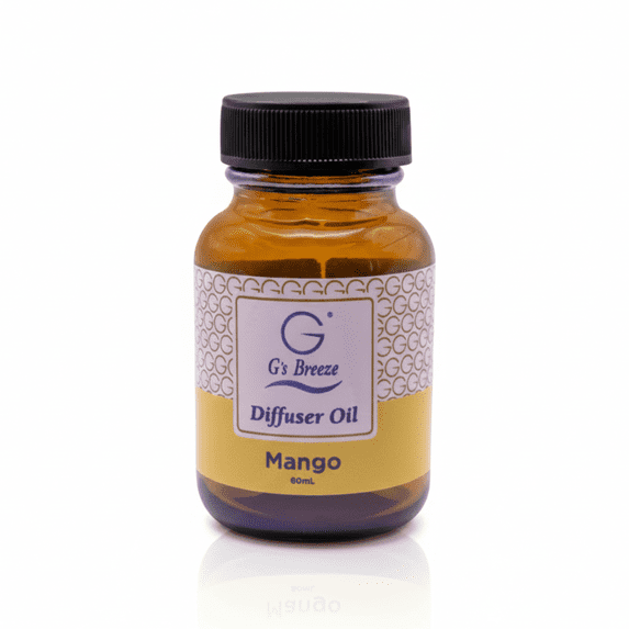 G's Breeze Mango Diffuser Oil - Tropical mango diffuser oil with fruity, energizing, refreshing aroma.